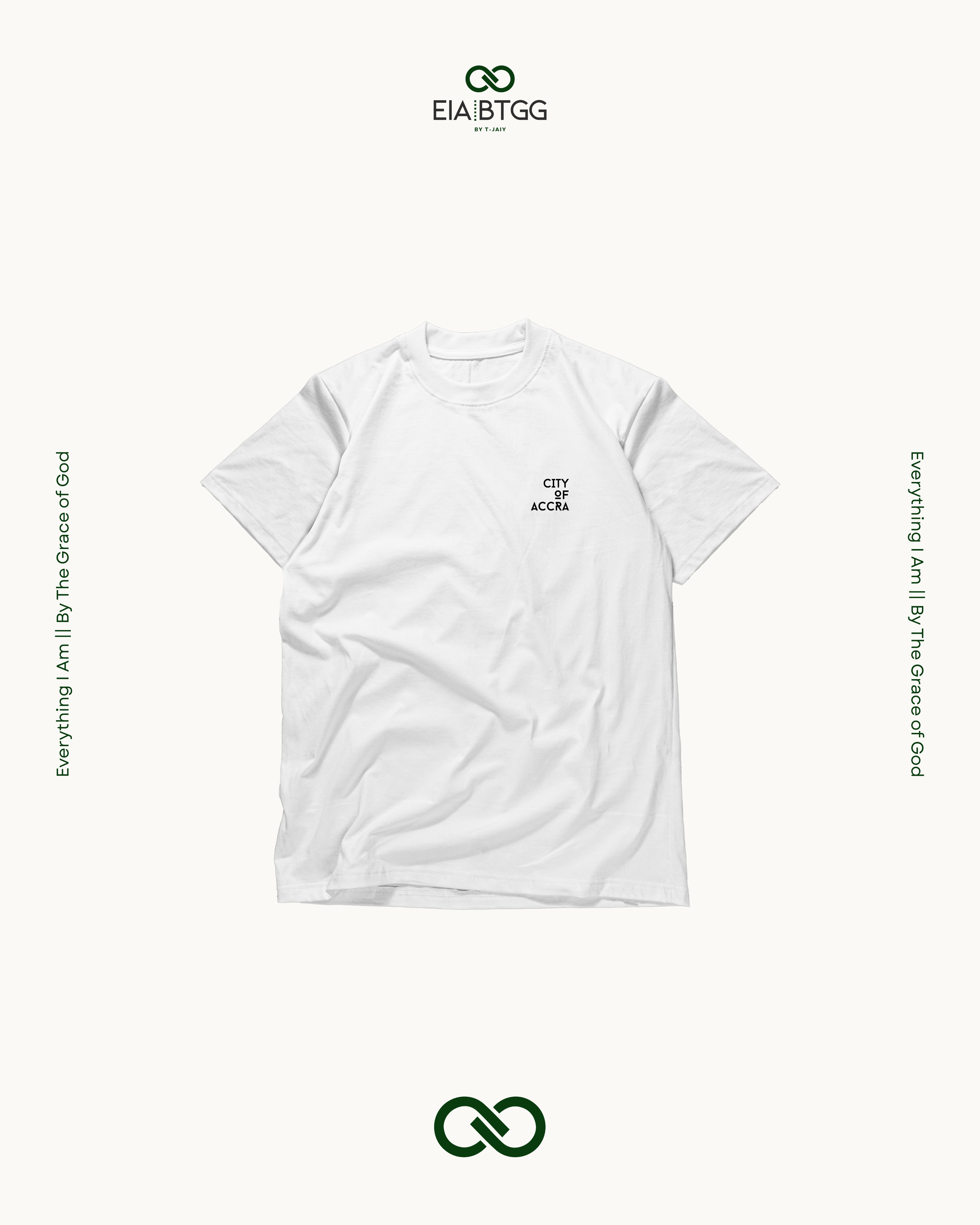 City Of Accra tee (white)