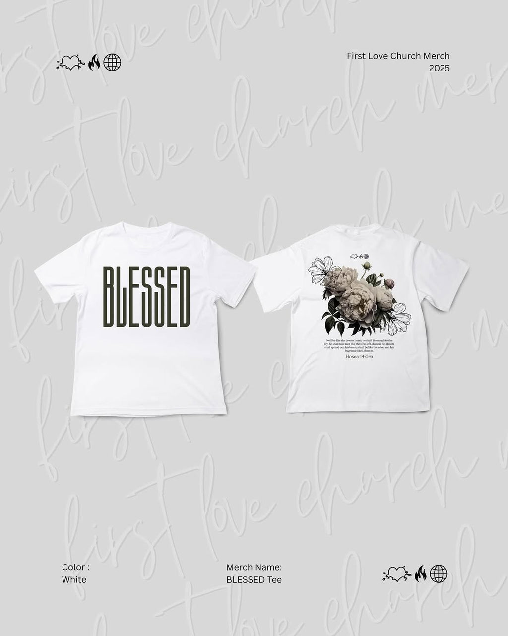 BLESSED tee