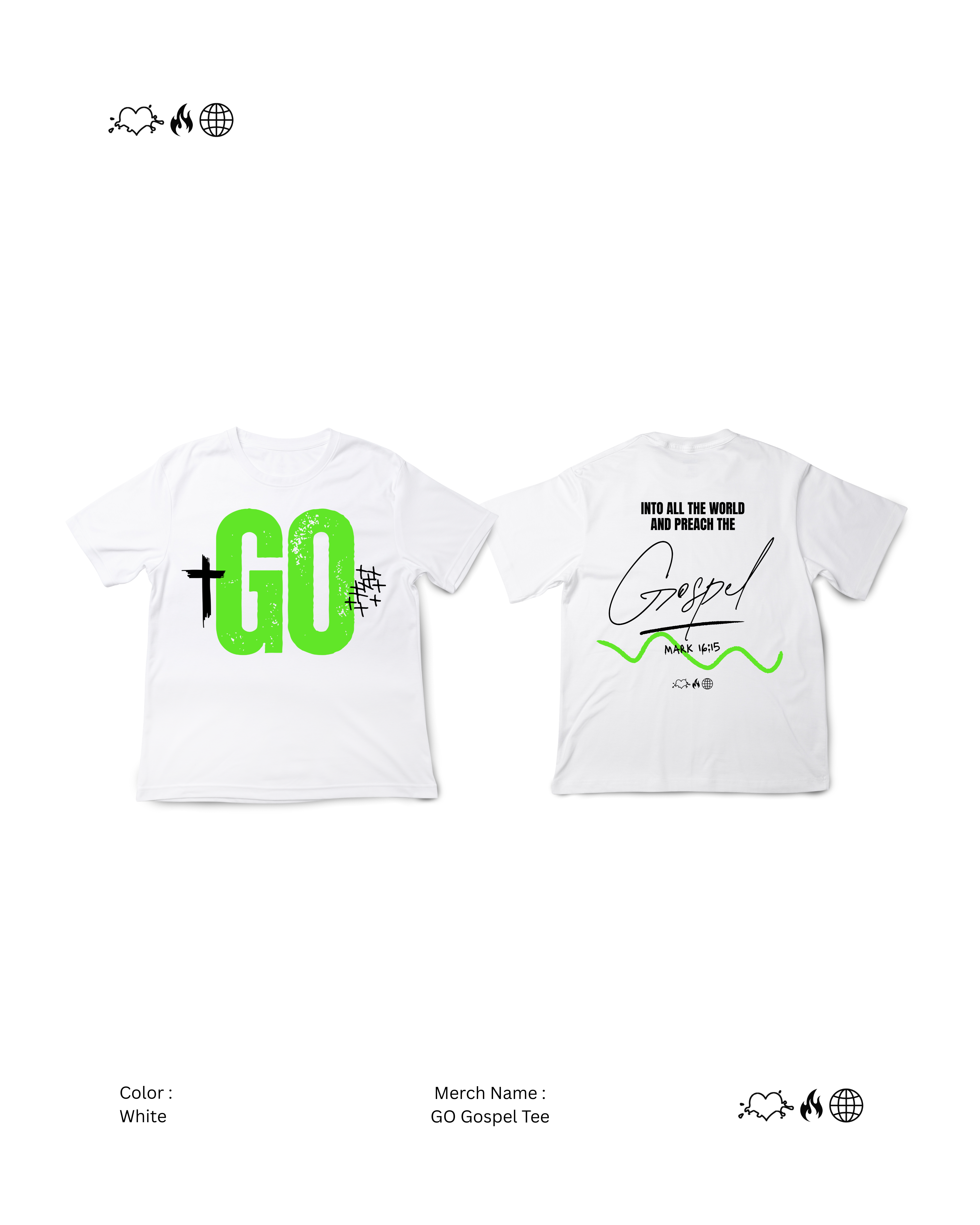 GO Gospel tee