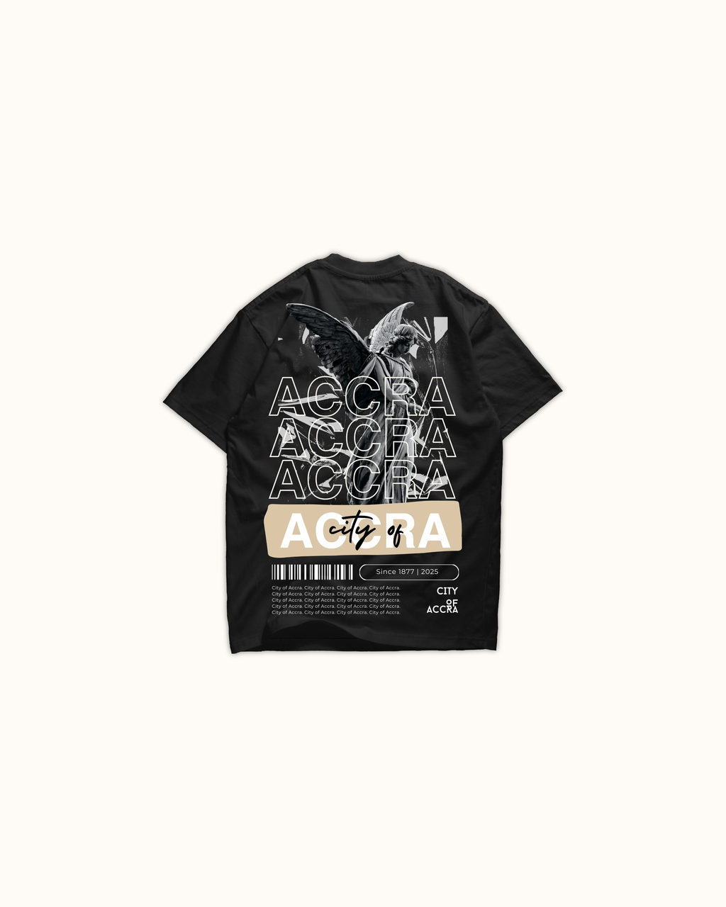 City Of Accra tee (black)