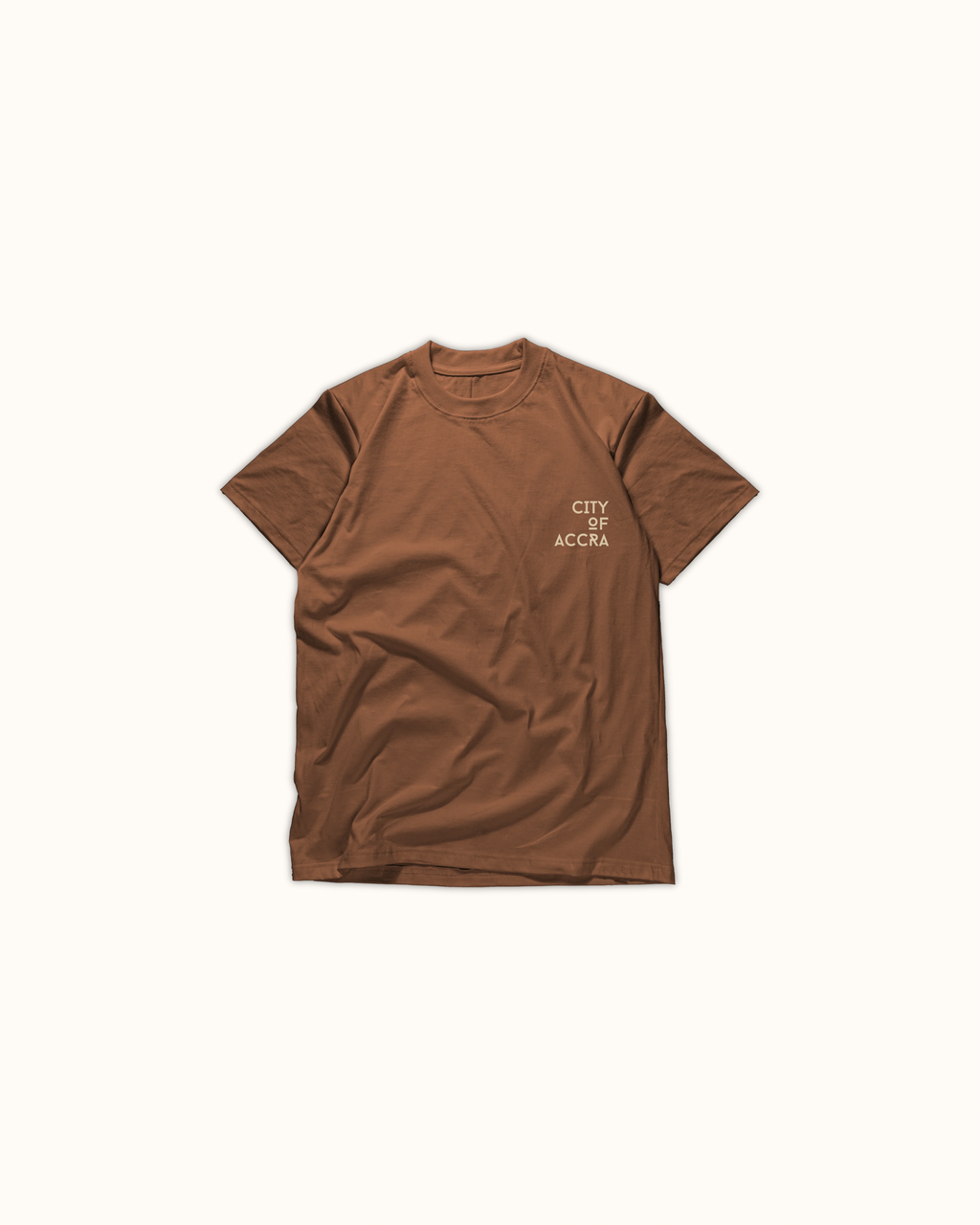 City Of Accra tee (Brown)