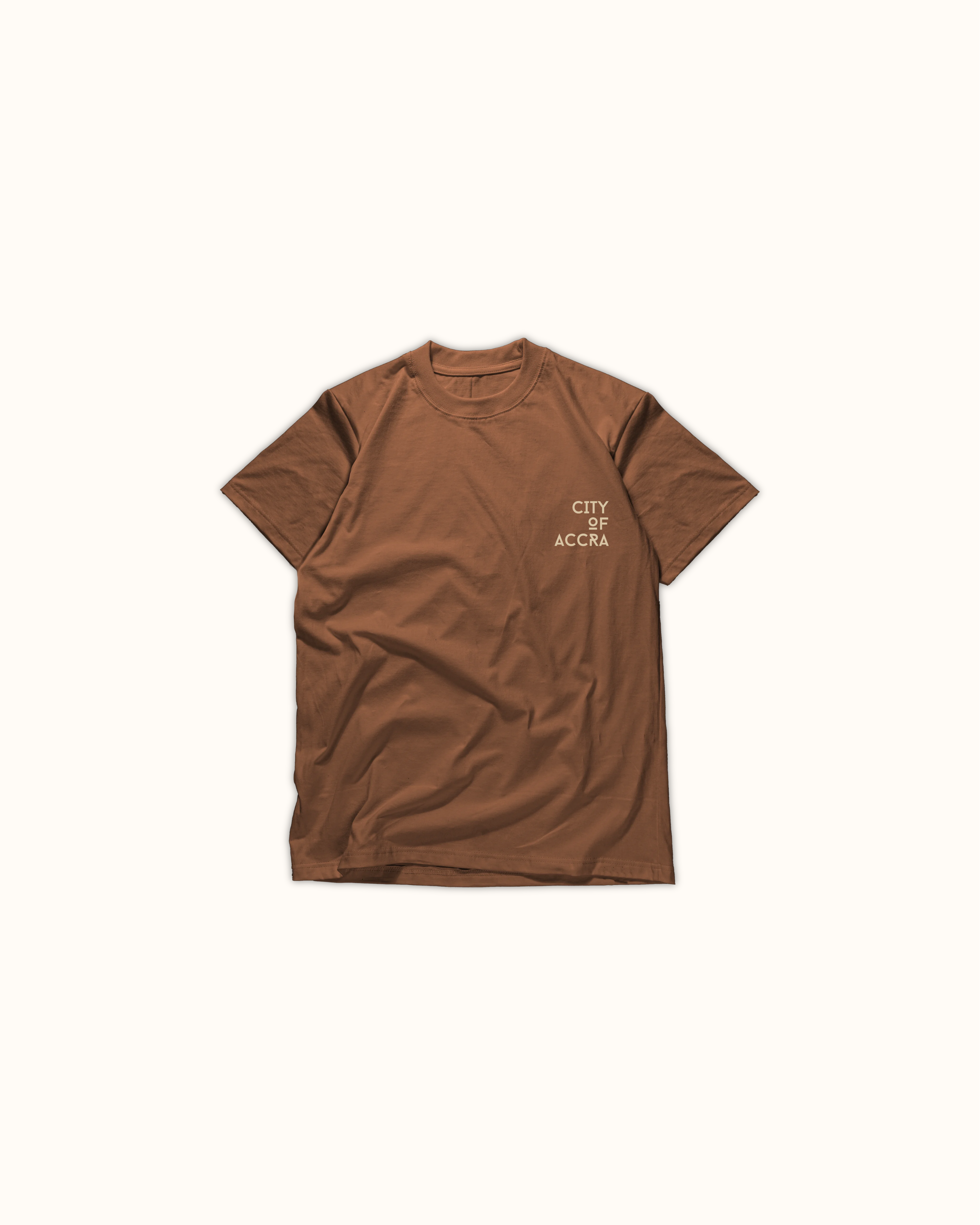 City Of Accra tee (Brown)