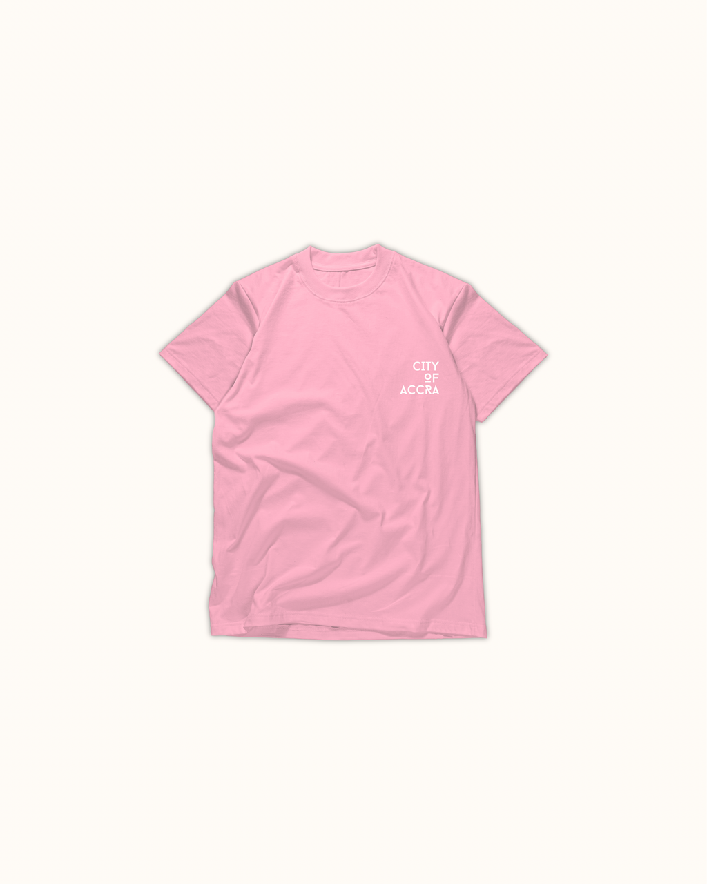 City Of Accra tee (Pink)