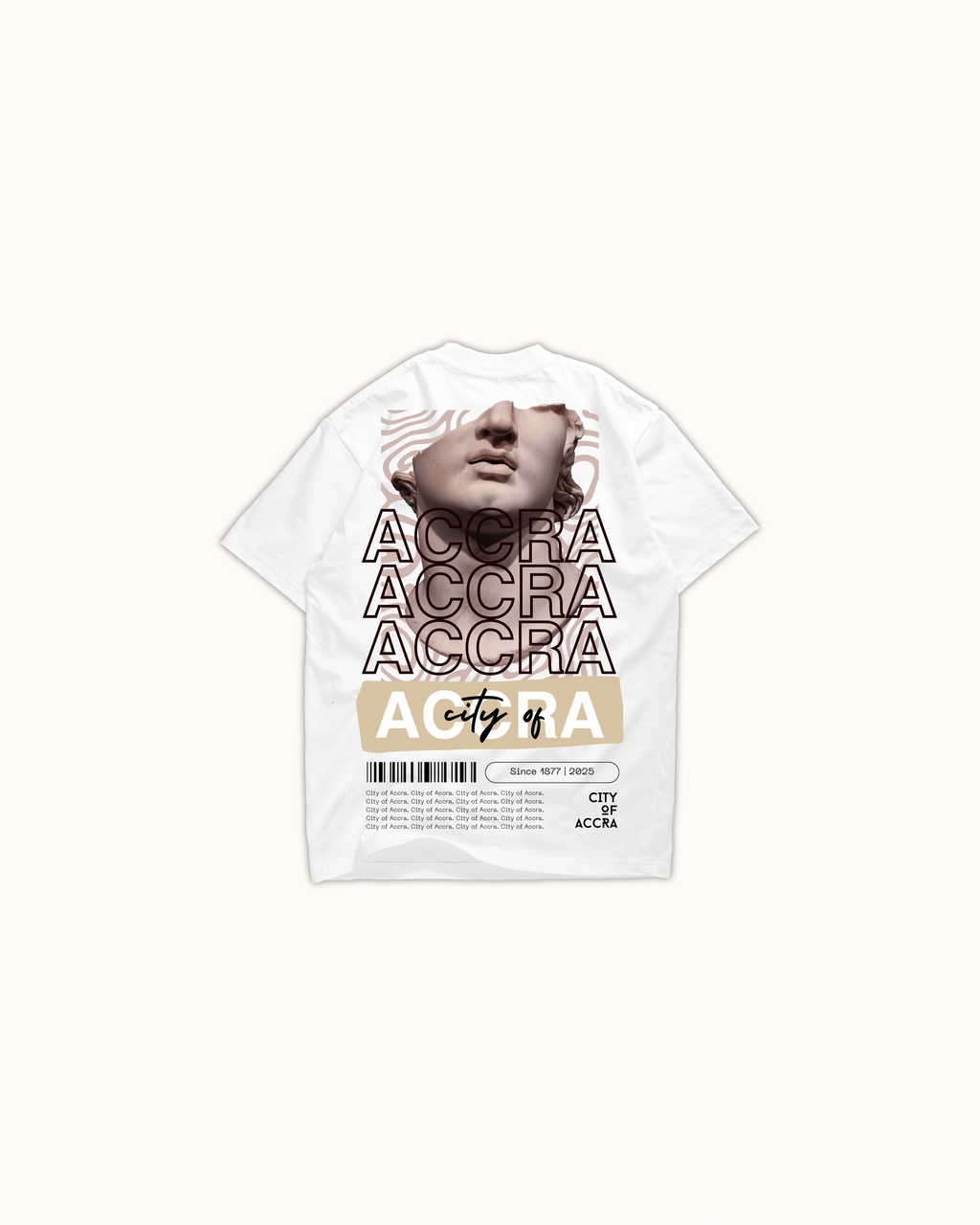 City Of Accra tee (white)