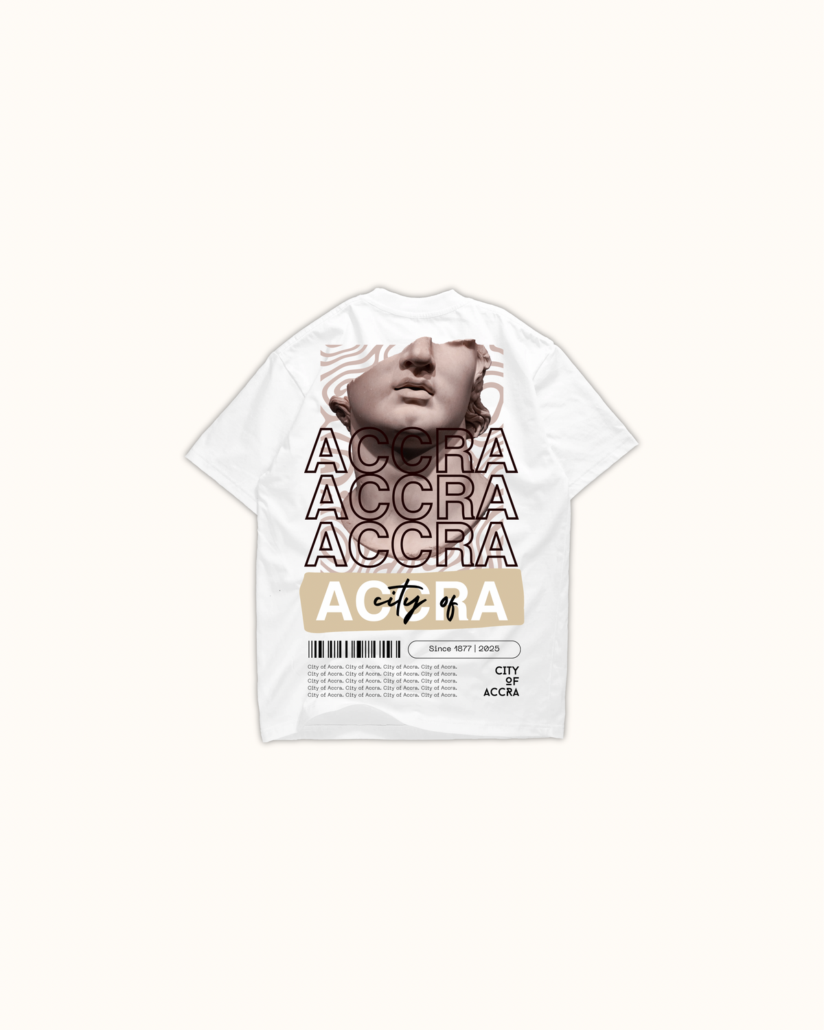 City Of Accra tee (white)