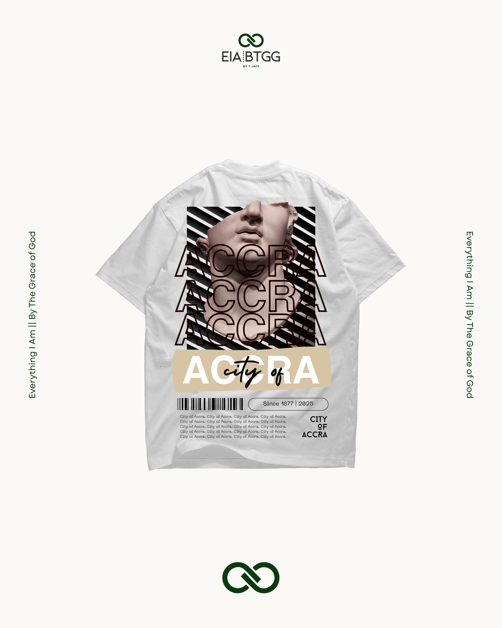 City Of Accra tee (white)
