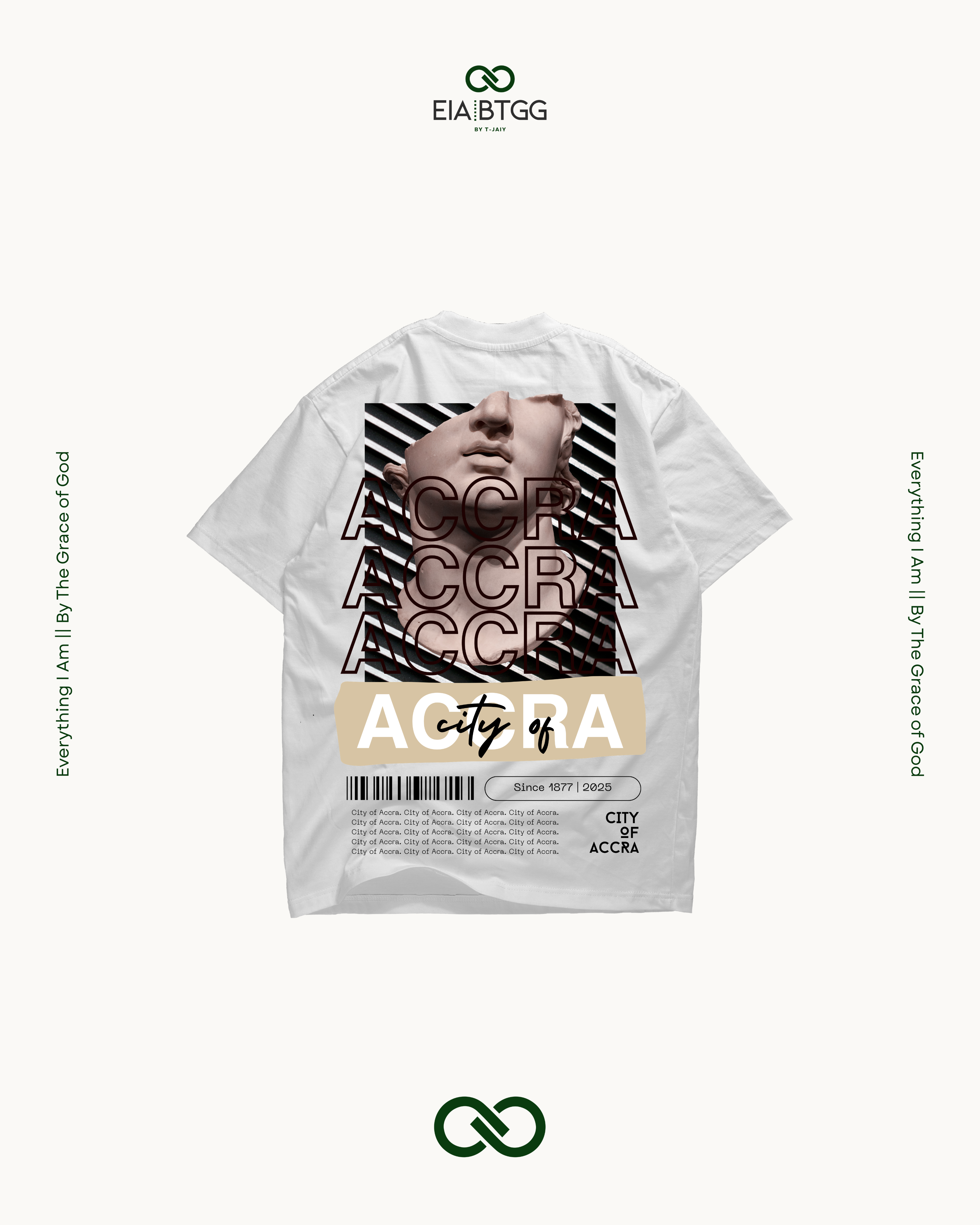 City Of Accra tee (white)
