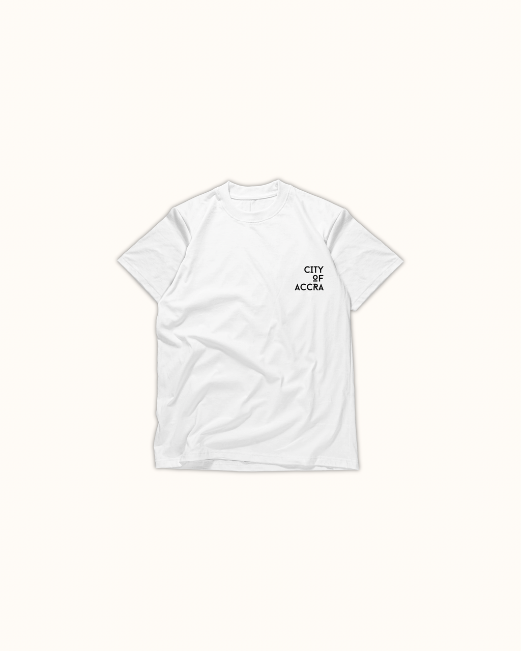 City Of Accra tee (white)