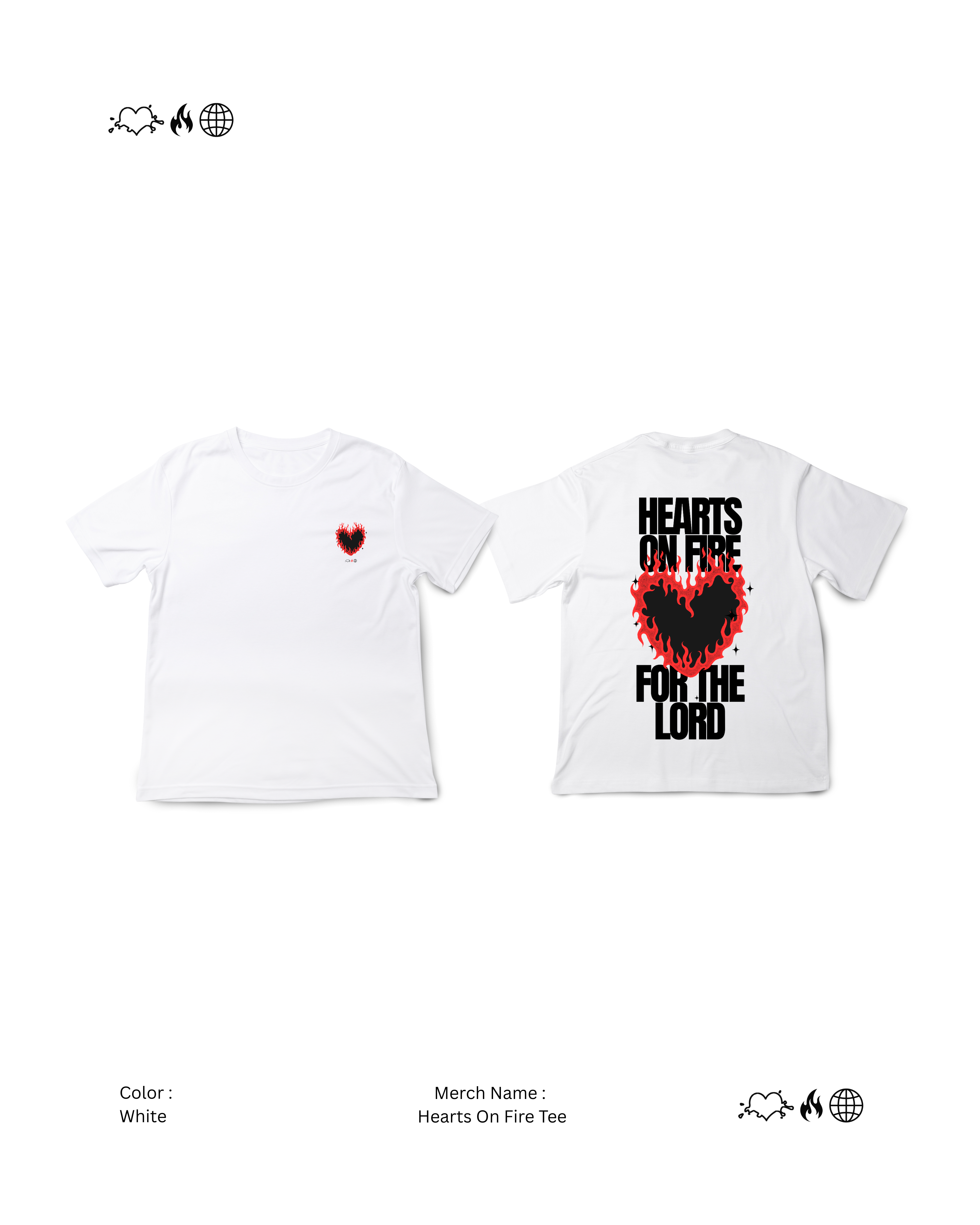 Hearts On Fire (white)