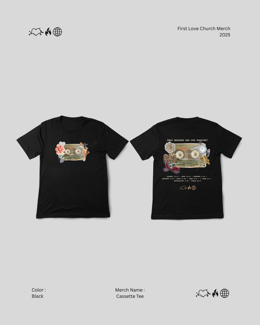 Cassette tee