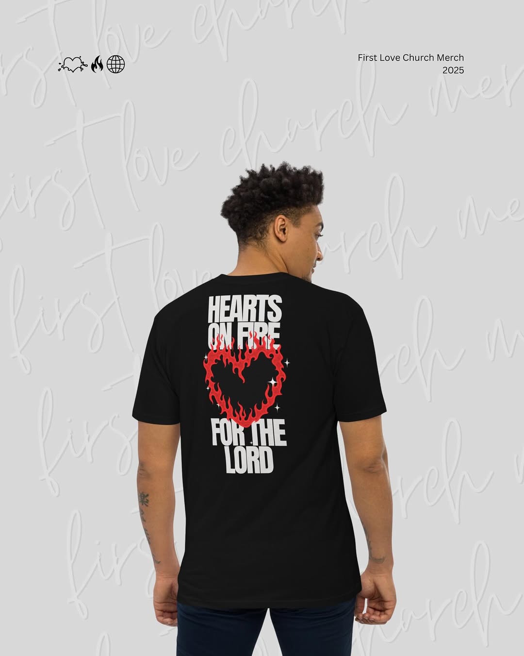 Hearts On Fire tee