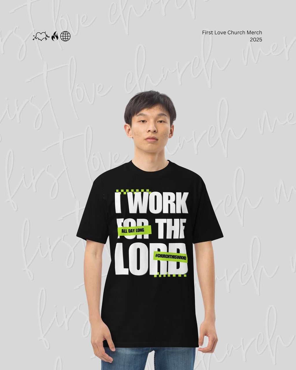I Work For The Lord tee