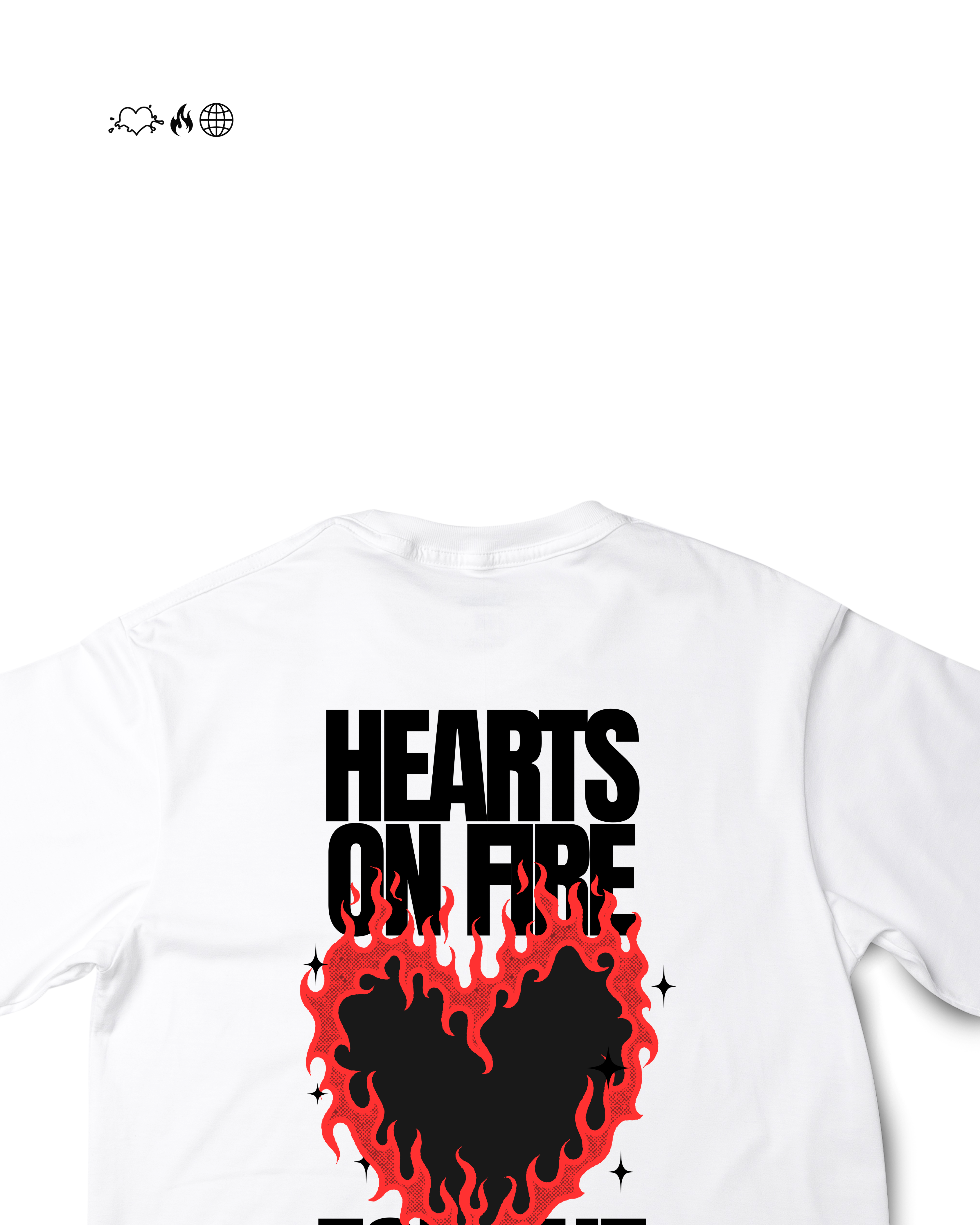 Hearts On Fire (white)